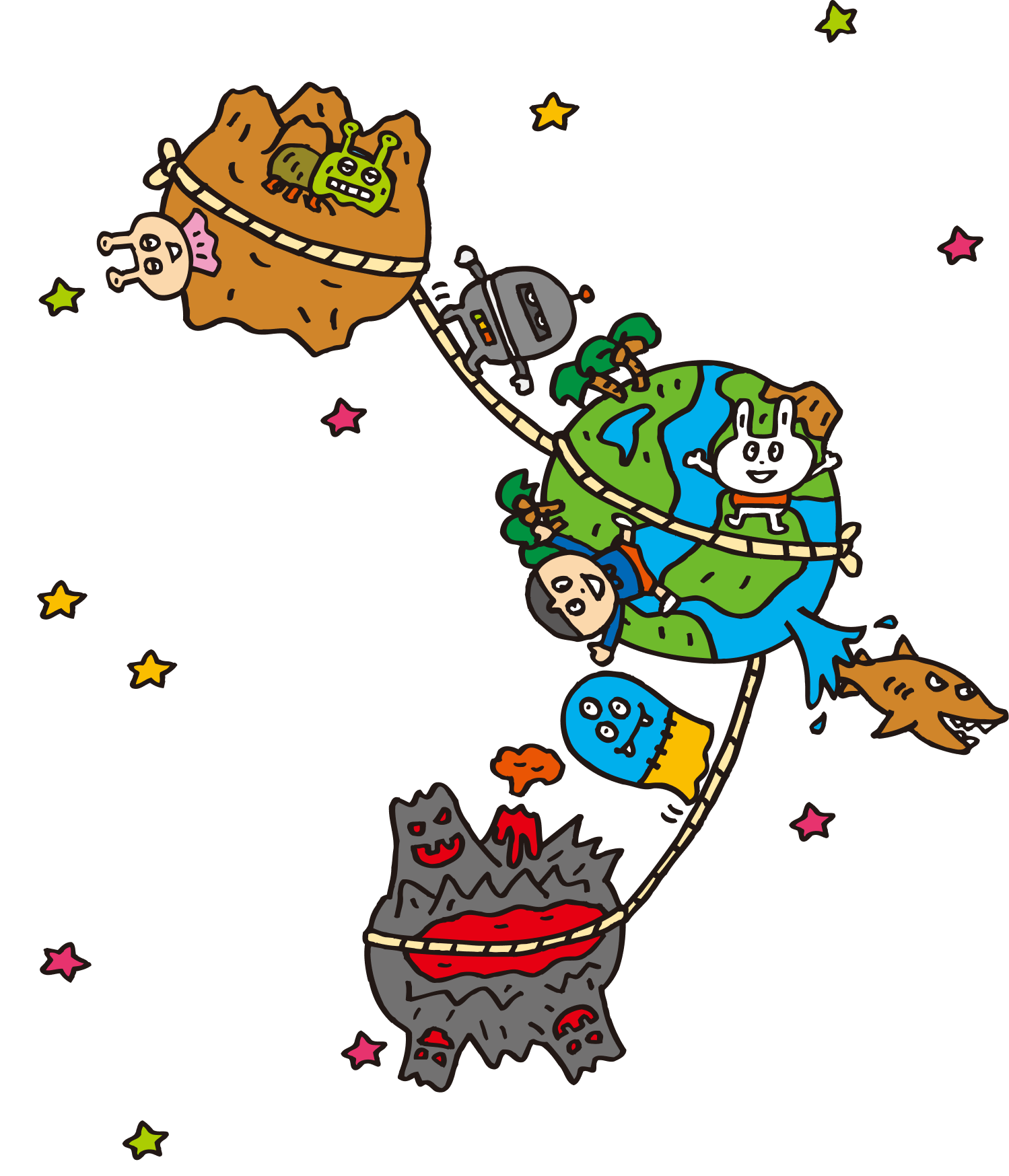 ROCKET WORLD的行星